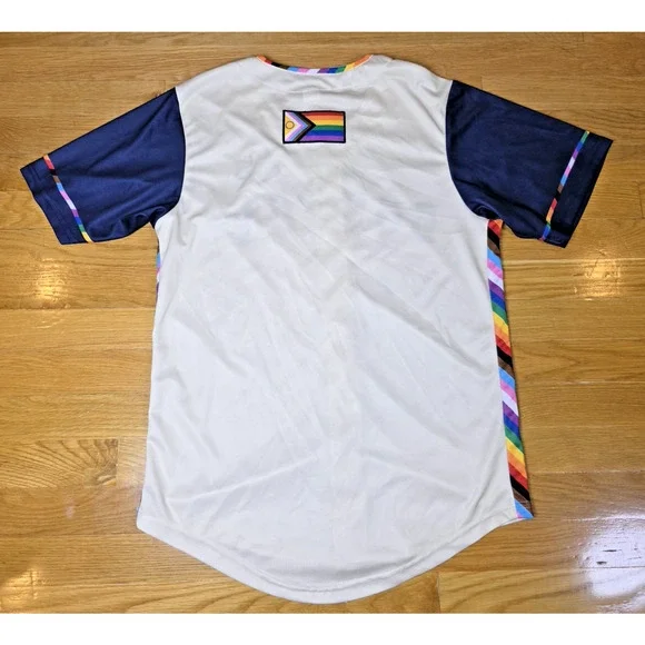 Boston Red Sox 2025 Pride Night SGA Hat Jersey Set Fenway Park Small MLB Rare - Picture 2 of 13